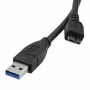ROLINE - USB kábel - 9-kolíkový USB Type-A (M) - 10-kolíkový Micro-USB Type-B (M) - 3 m (USB 3.0) - čierny (11.02.8877)