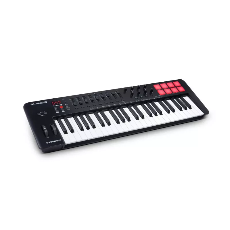 M-AUDIO Oxygen 49 (MKV) MIDI klávesnica 49 klávesov USB čierna