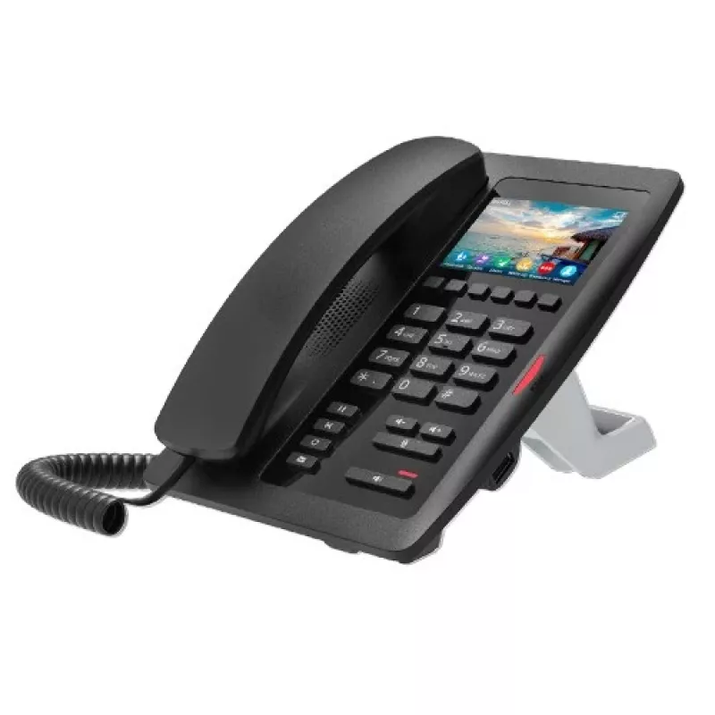Fanvil H5W IP telefón čierny 2 linky Wi-Fi