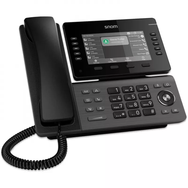 Snom D815W IP telefón čierny TFT Wi-Fi