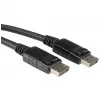 ROLINE - DisplayPort kábel - DisplayPort (M) na DisplayPort (M) - 2 m - čierny (11.04.5762)
