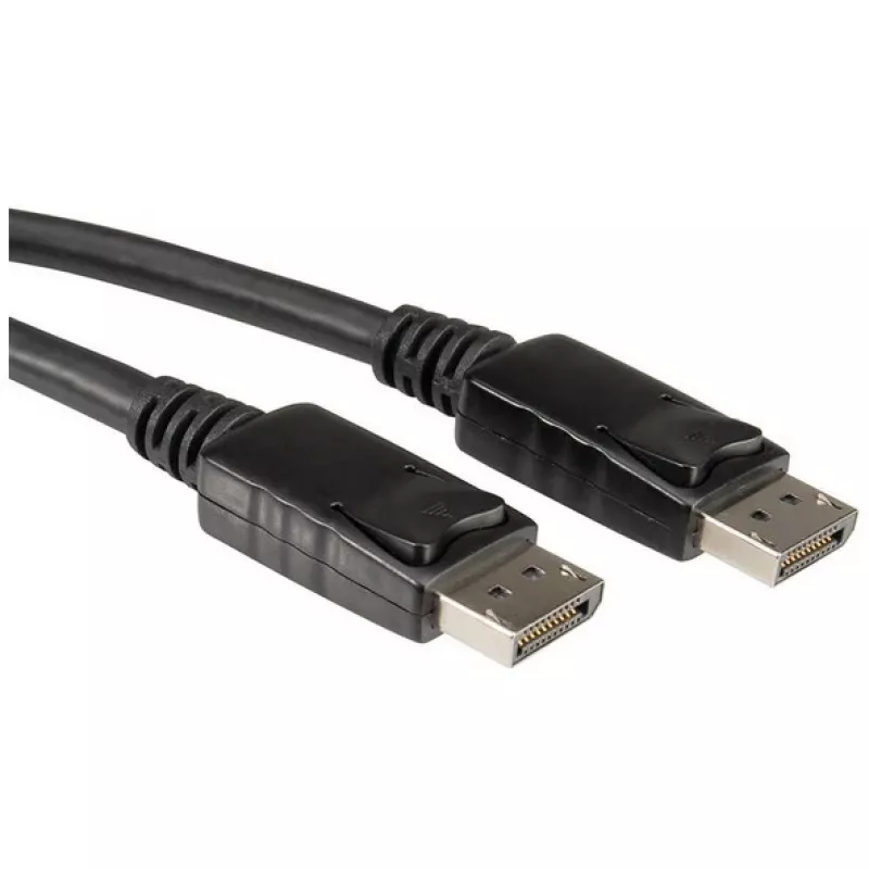 ROLINE - DisplayPort kábel - DisplayPort (M) na DisplayPort (M) - 2 m - čierny (11.04.5762)