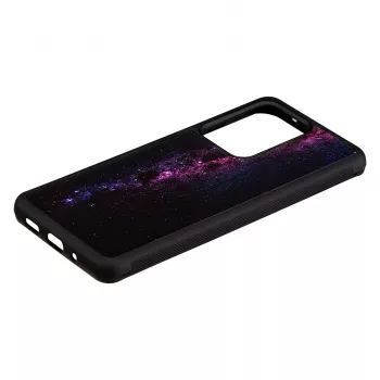 Ochranné puzdro iKins pre Samsung Galaxy S20 Ultra – čierny povrch Milky Way
