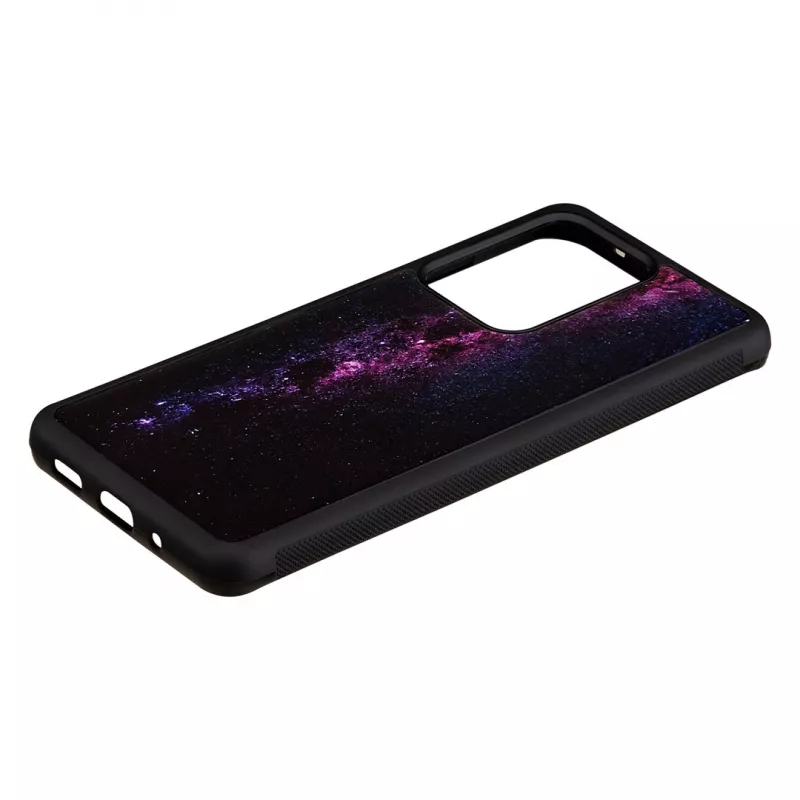 Ochranné puzdro iKins pre Samsung Galaxy S20 Ultra – čierny povrch Milky Way