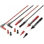 VOLTCRAFT MSL-850 Premium silikónový merací kábel zlaté kontakty 1,2 m 1 pár (VC-17312690)