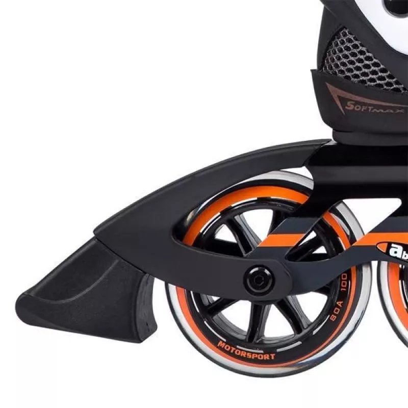 Inline korčule Nils Extreme NA1060S ČIERNA-ORANŽOVÁ VEĽ. 40