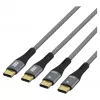 Efb USB-CC-00006 USB kábel sivý
