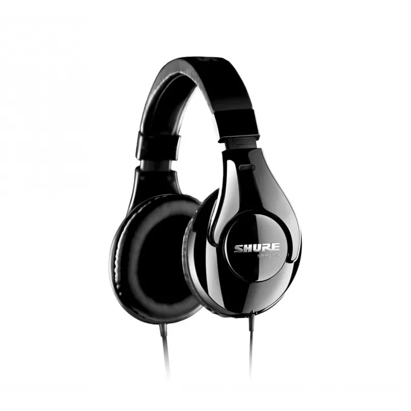 Shure SRH240A slúchadlá káblové cez hlavu hudba čierne