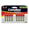 Alkalické batérie CAMELION AA LR6 Plus — balenie 8 ks, AA (LR6)