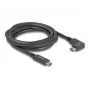 DeLOCK USB kábel USB Type-C samec na USB Type-C samec zahnutý 2 m 5 Gbit/s 4K PD 60 W