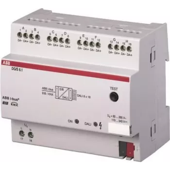 ABB STOTZ-KONTAKT DALI gateway DG/S8.1 8-násobný (2CDG110025R0011)