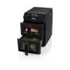 Princess Double Stack fritéza na vzduch | 182490 | Výkon 3000 W | Objem 11,2 l | Čierna