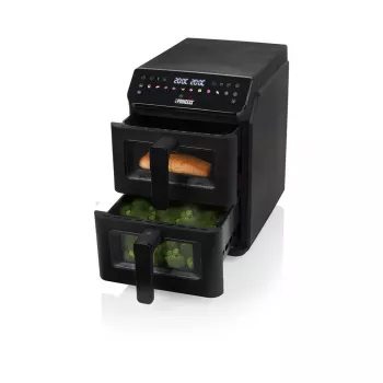 Princess Double Stack fritéza na vzduch | 182490 | Výkon 3000 W | Objem 11,2 l | Čierna