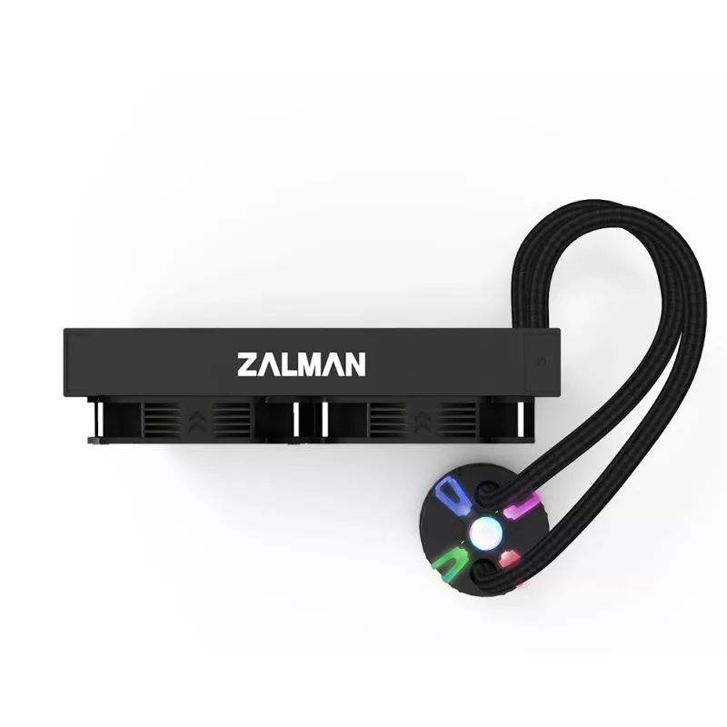 Zalman Reserator5 Z24 ARGB čierny CPU kvapalinový chladič 240-mm radiátor 2 x 120-mm ventilátory