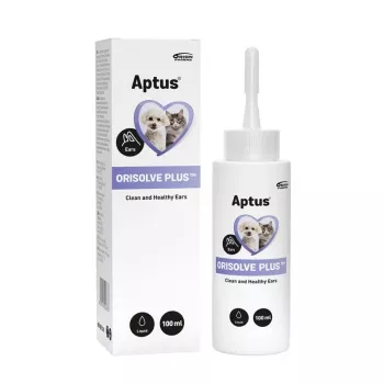 APTUS Orisolve Plus - čistiaci roztok na uši pre psov a mačky – 100 ml
