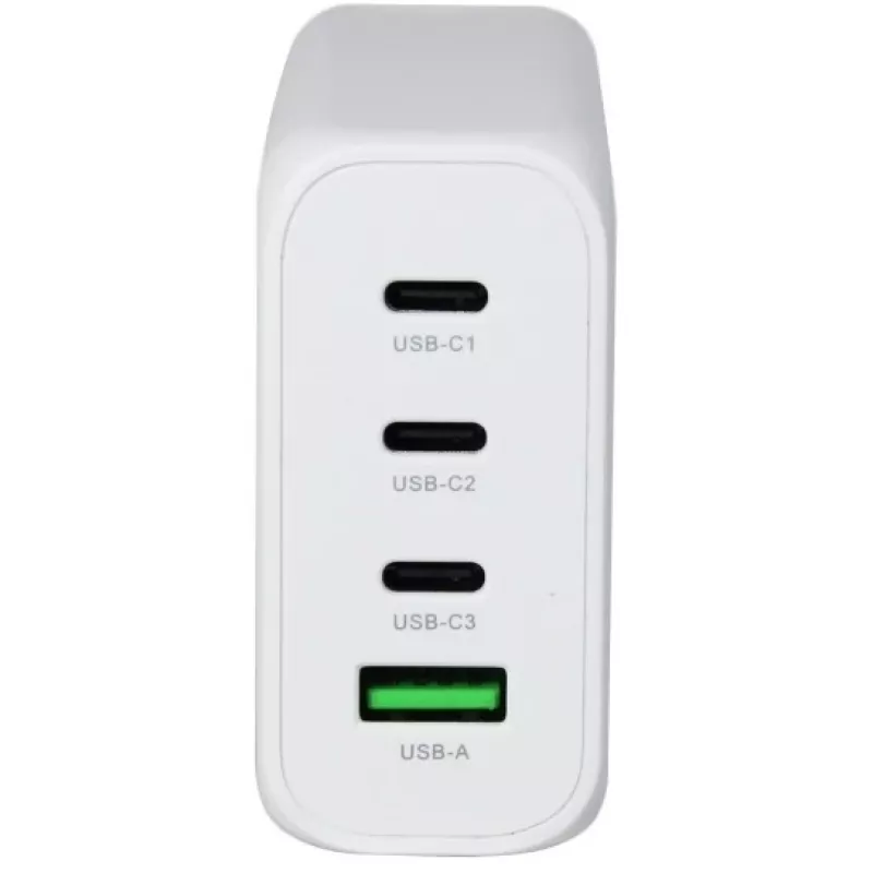 Napájací zdroj ALLNET PSU-GaNPD-USB-1A3C-130W — 130W, 1× USB-A, 3× USB-C