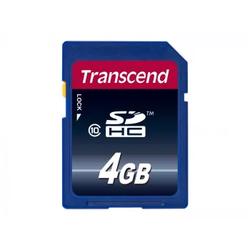 Flash pamäť Transcend 4 GB SDHC Class 10 TS4GSDHC10
