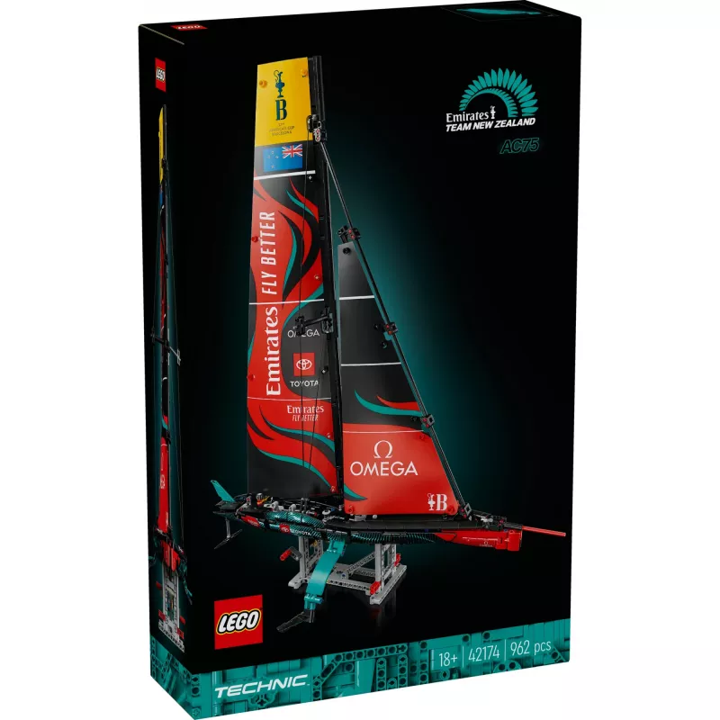 LEGO TECHNIC 42174 Emirates Team New Zealand AC75 jachta