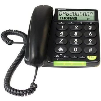 Bezdrôtový telefón Doro 312CS identifikácia volajúceho čierny
