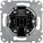 Elektrický spínač 1P Merten MEG3117-0000, 1-pólový, 10 A, 250 V, metalická, IP20