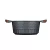 Kuchynské náčinie Resto Kitchenware Capella 2,6 L okrúhle čierne drevo
