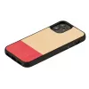 Ochranné puzdro Man and Wood pre iPhone 12 mini – čierna