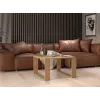 MODERN MINI stôl 67x67x40 cm artisan dub