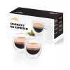 Sada pohárov na espresso Eta Espresso 80 ml transparentná borosilikátové sklo
