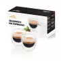 Sada pohárov na espresso Eta Espresso 80 ml transparentná borosilikátové sklo