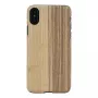 Puzdro na smartphone man and wood pre iPhone X/XS – Vintage Olive čierna