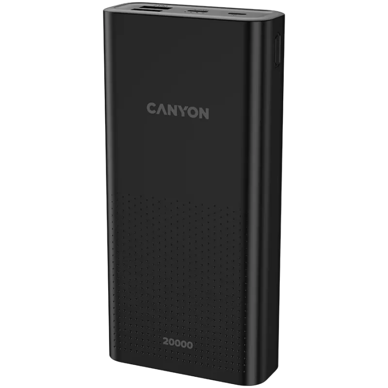 CANYON Powerbank PB-2001 20000 mAh čierna