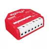Inteligentný spínač Shelly W 1PM plast 16A 110–240V, Z-Wave, 868,4 MHz, červený, 42×37×16 mm