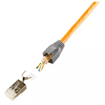 Konektory RJ45 cat 6,6A, 7 tienené, balenie 50 ks