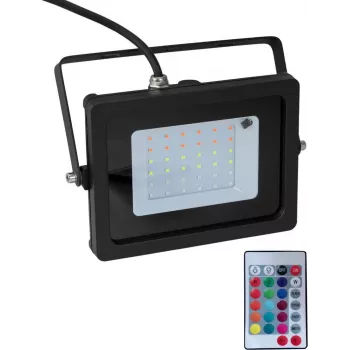 LED reflektor EUROLITE FL-30 SMD RGB 30W IP65 – outdoorový RGB reflektor 30 W