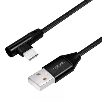 LogiLink CU0137 USB kábel USB 2.0 0,3 M USB A na USB C čierny