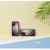 Ochranné puzdro iKins pre Samsung Galaxy Note 20 Ultra – dizajn Water Flower, čierne