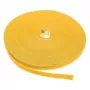 LABEL THE CABLE LTC PRO Roll Strap, obojstranný suchý zips, 25 m žltý