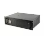 Gembird - UPS Rack 19'' 3,4U 1500VA, 4x IEC 230V výstup, IEC14 vstup, RJ11, USB, LCD Line-Interactive 1,5 kVA 900 W 4 zásuvky