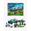 LEGO mobilná súprava na výcvik policajných psov s policajným psom a výcvikovým vybavením