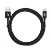 USB - USB C 3 m kábel čierny