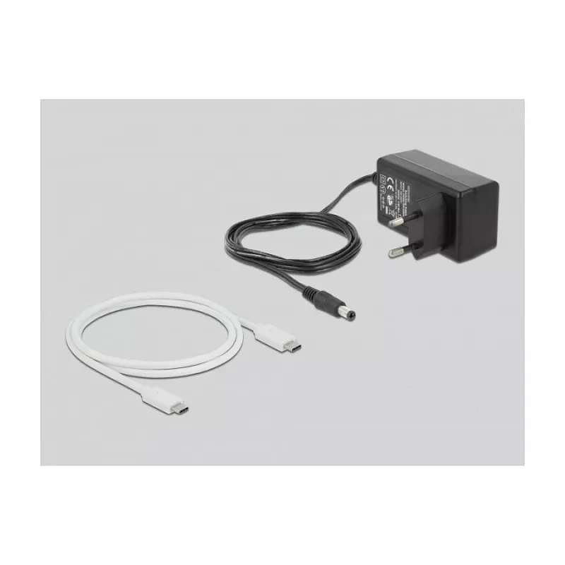 Puzdro na SSD DeLOCK 63331 biele M.2