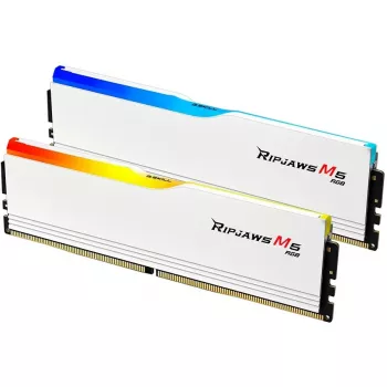 DIMM 32 GB DDR5-6000 (2x 16 GB) Dual-Kit, pamäť biela, F5-6000J3636F16GX2-RM5RW, Ripjaws M5, INTEL XMP