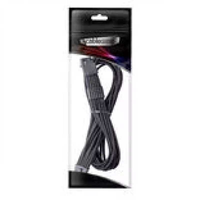 CableMod Universal Pro ModMesh 16-Pin na 16-Pin kábel, opláštený, StealthSense – čierny, 60 cm