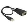 DeLOCK 62958 adaptér USB na RS-232, USB Type-A, čierny