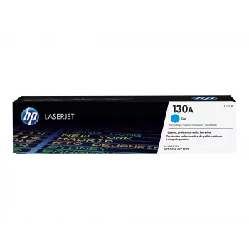 HP 130A azúrová originálna LaserJet tonerová kazeta, 1000 strán, azúrová, 1 ks