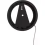 NeXtime hodiny 3094 Light It Up, Ø18.5 cm, osvetlenie, nástenné, čierna