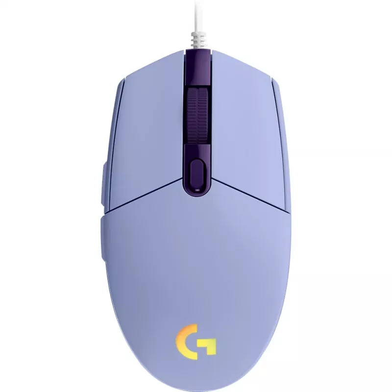 Logitech G102 LIGHTSYNC herná myš, fialová