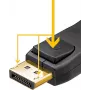 Goobay 64849 DisplayPort kábel 1 m čierny (64849)
