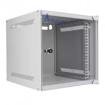 EXTRALINK LITE 6U 10 280X310 nástenný rack sivý