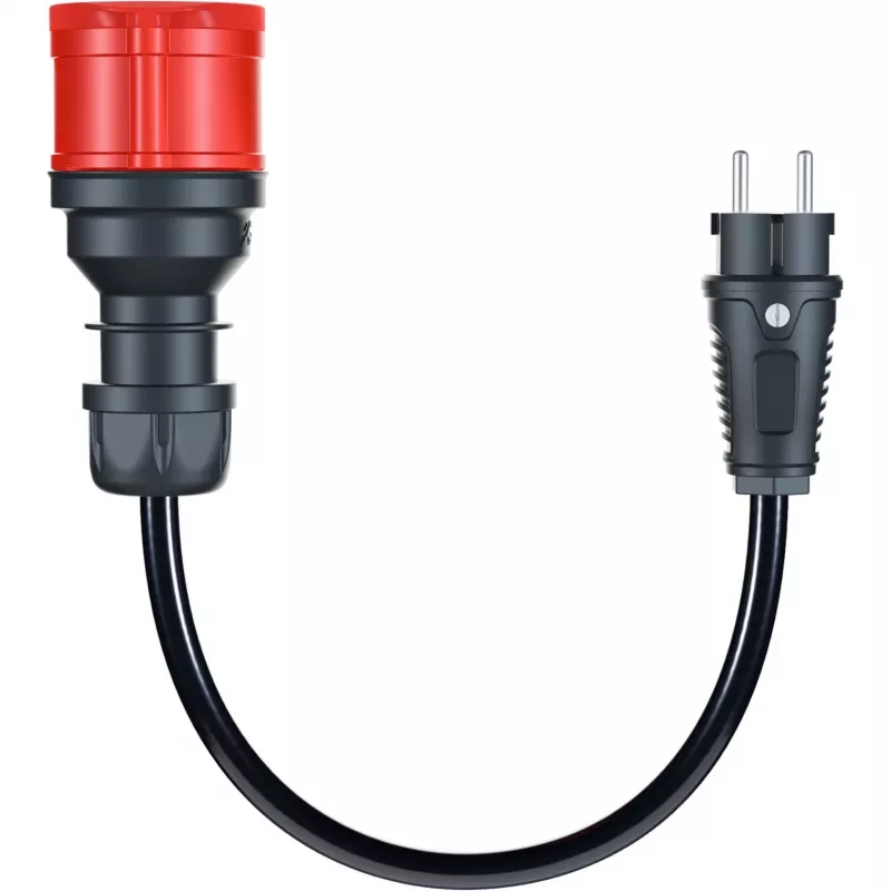go-e sada adaptérov pre Gemini flex 11 kW, 3-dielna sada (čierna, 30 cm)